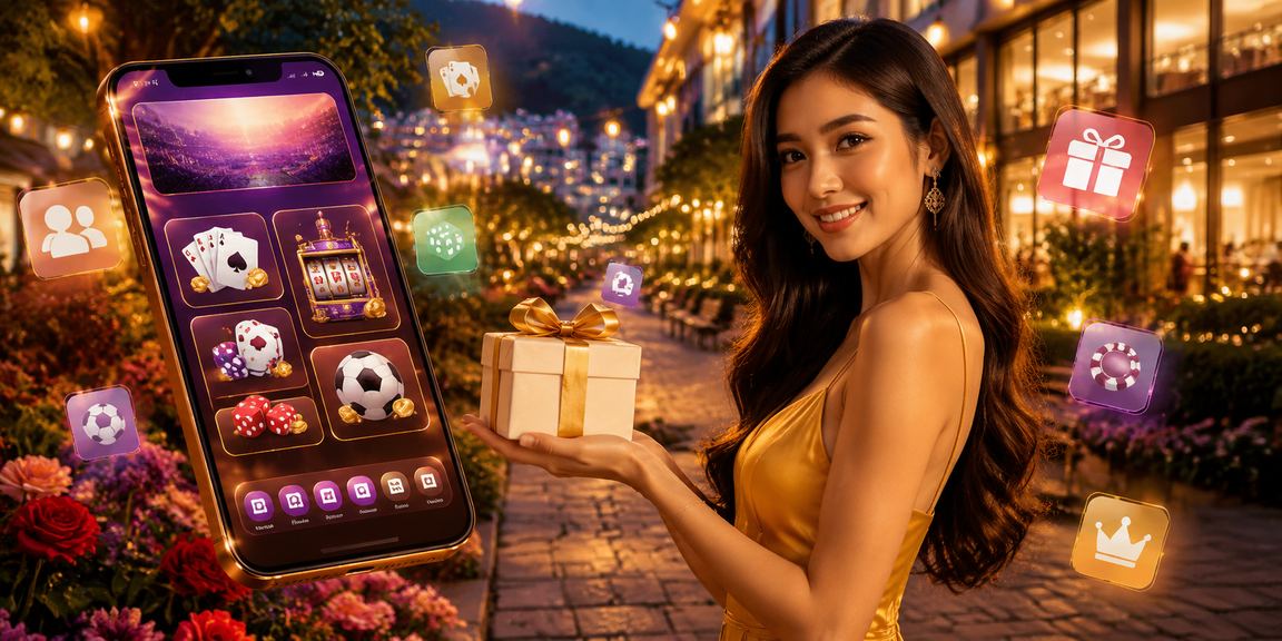 Platform kasino online di aplikasi 3pin dengan visual menarik
